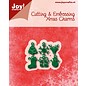 Joy!Crafts Snij-embosstencils - Kerstbedeltjes