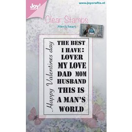 Joy!Crafts Stempel - the best I have- tekst ENG