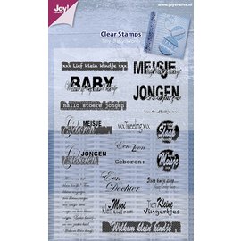 Joy!Crafts Stempel Kleine baby woordjes