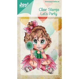 Joy!Crafts Stempel meisje met lolly
