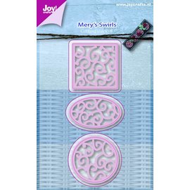 Joy!Crafts Snijstencils - Mery's Swirls sierlijk