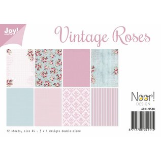 Joy!Crafts Papierset - Design Vintage Roses