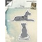 Joy!Crafts Snij-embos-debosstencil - Honden 2 st