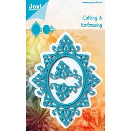 Joy!Crafts Snijstencil - Ovaal sierlijke ruit