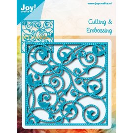 Joy!Crafts Snij- embos stencil - achtergrond met gaatjes
