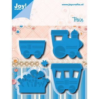 Joy!Crafts Snij- Embos stencil - Trein