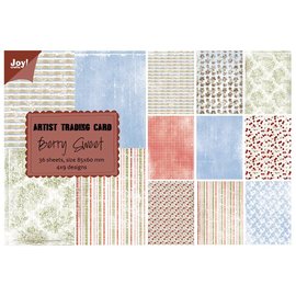 Joy!Crafts Papierblok ATC - Berry Sweet