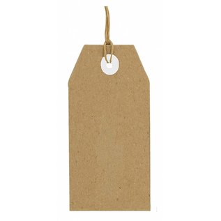 Joy!Crafts Kraft tags 80x40 mm