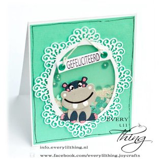 Joy!Crafts Snijstencil - Mon Ami - Hanna