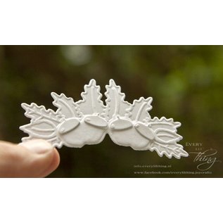 Joy!Crafts Snij-embos-debosstencil - eikels en bladeren