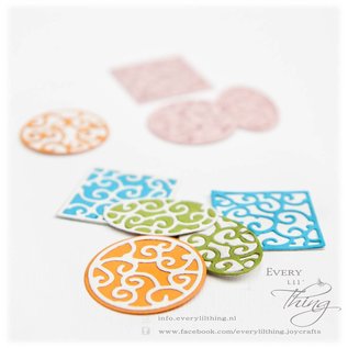 Joy!Crafts Snijstencils - Mery's Swirls sierlijk