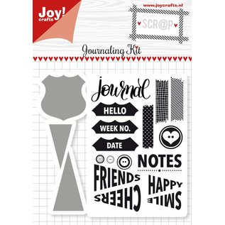 Joy!Crafts Scrap Snijstencils & Stempels - Journaling Kit