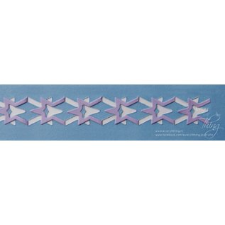 Joy!Crafts Snijstencil - Mix&Match - Rand ster +  Kerstklokken