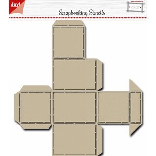 Joy!Crafts Scrap Box Stencil - Noor -  Candy Dispenser