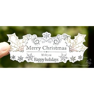 Joy!Crafts Clear stempel - Kerst hulst