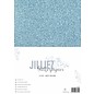 Jilliez Jilliez Papierset A4 glitter 3 vel IJsblauw