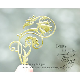 Joy!Crafts Snij-embos-debosstencil - Flowerswirl