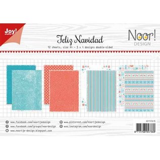 Joy!Crafts Papierset - Noor - Design Feliz Navidad