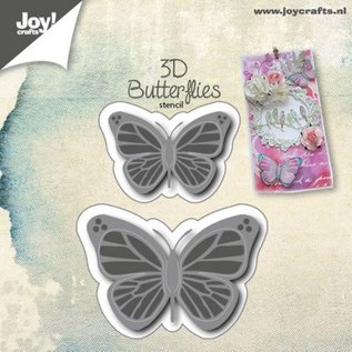 Joy!Crafts 3D Stencil - 2st. Vlinders
