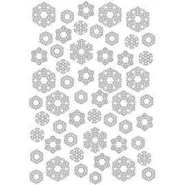 Joy!Crafts Embosstencil polybesa sneeuwvlokken