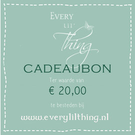 Cadeaubon 20