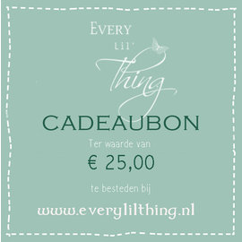 Cadeaubon 25