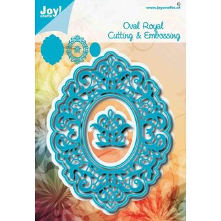 Joy!Crafts Snij-embosstencil - Noor - Ovaal Royal