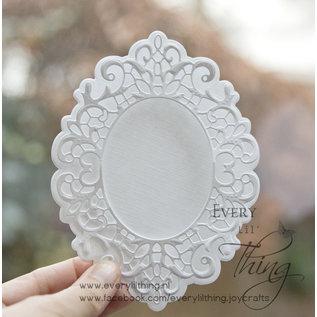 Joy!Crafts Snij-embosstencil - Noor - Ovaal Royal