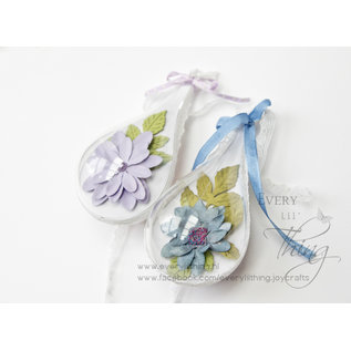 Joy!Crafts Transparante druppel 2 stuks