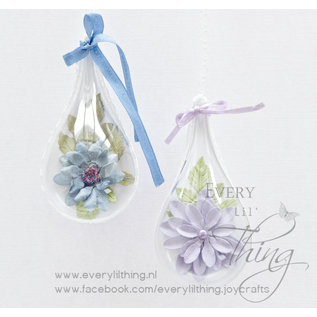 Joy!Crafts Transparante druppel 2 stuks