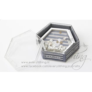 Joy!Crafts Transparant diamant / hexagon doosje