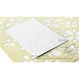 Joy!Crafts Polybesa embossingstencil - Bloempatroon