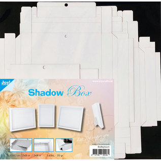 Joy!Crafts Shadow Box 3 maten  -  wit