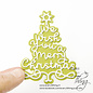 Joy!Crafts Stansmal - WeWishYou-kerstboom