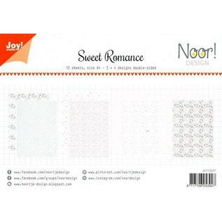 Joy!Crafts Papierset Sweet Romance A4