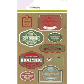 CraftEmotions CraftEmotions Kraft paper design Fifties Kitchen 4 vel A4