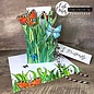 CraftEmotions Clearstamps A6 - Bugs 6 achtergrond Carla Creaties (01-22)