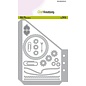 CraftEmotions Stans set - Planner Pocket B Voor A5 planner