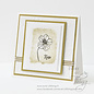 CraftEmotions Clearstamps Slimline - Bloesemtak GB Dimensional stamp