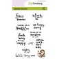 CraftEmotions CraftEmotions clearstamps A6 - Kaat en Odey Spring quotes (Eng) Carla Creaties