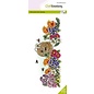 CraftEmotions CraftEmotions clearstamps Slimline - Primula met bijenkorf GB Dimensional stamp