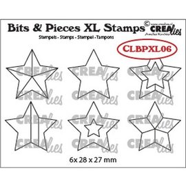 Crealies Clearstamp Bits&Pieces XL no. 06 Sterren