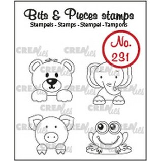 Crealies  Clearstamp Bits & Pieces stamps