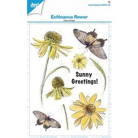 Joy!Crafts Clearstamp - Bloem zonnehoed - Echinacea A6