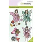 CraftEmotions  Fairies GB Dimensional stamp
