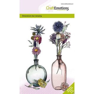 CraftEmotions Droogbloemenvaas 1 GB Dimensional stamp