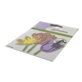 CraftEmotions Impress stamp Die - Tulp