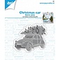 Joy!Crafts Stansmal - Auto met kerstboom 2