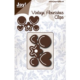 Joy!Crafts Stansmal - Vintage flourishes Clips 5st