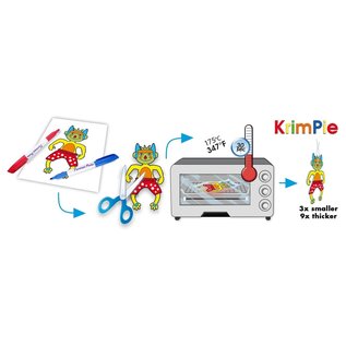 Collall Krimpie - Magic Plastic transparant 4 VL